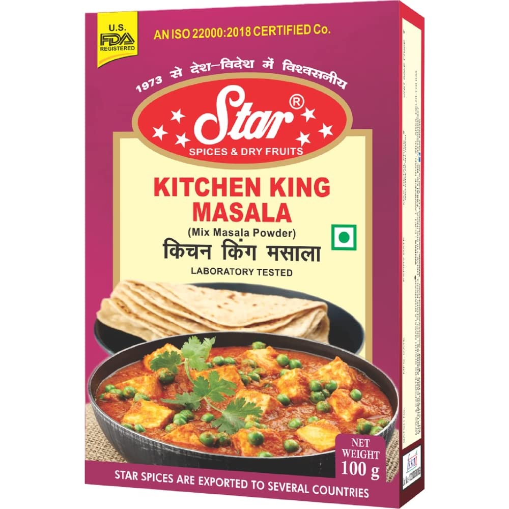 STAR SPICES Kitchen King Masala (100gm X 4) (B0C1ZS8X4P) Amazon Price History, Amazon Price Tracker