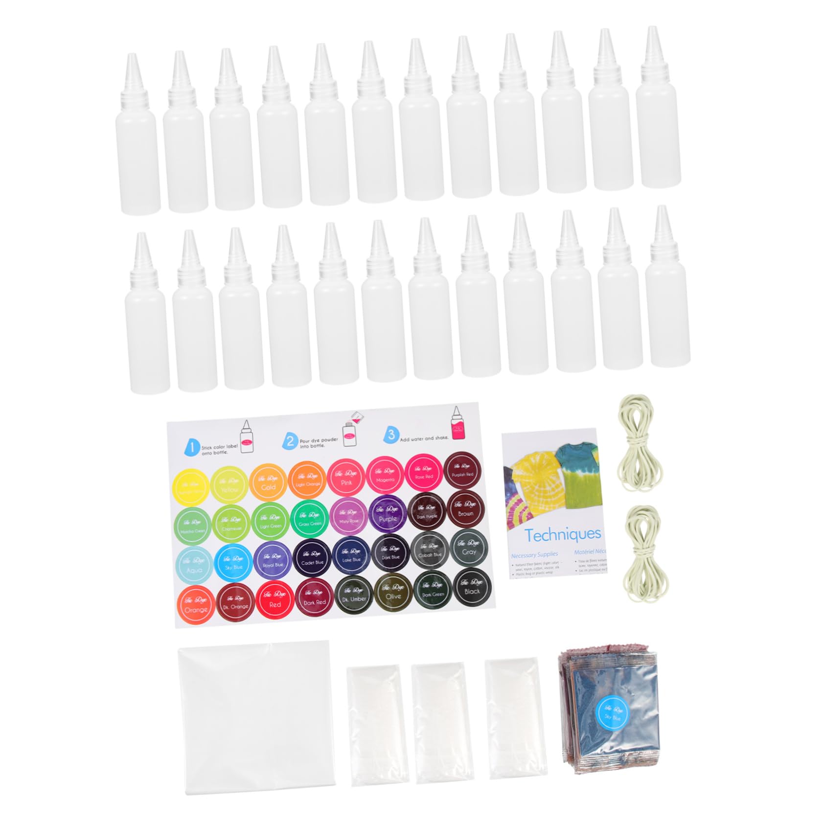 SEWACC 1satz Batik-Farben Mit Farben Permanent Färbemittel Für DIY-projekte Geeignet Für Erwachsene Für Batikpartys Und Kreative Gestaltung Von Textilien Pro Farbe
