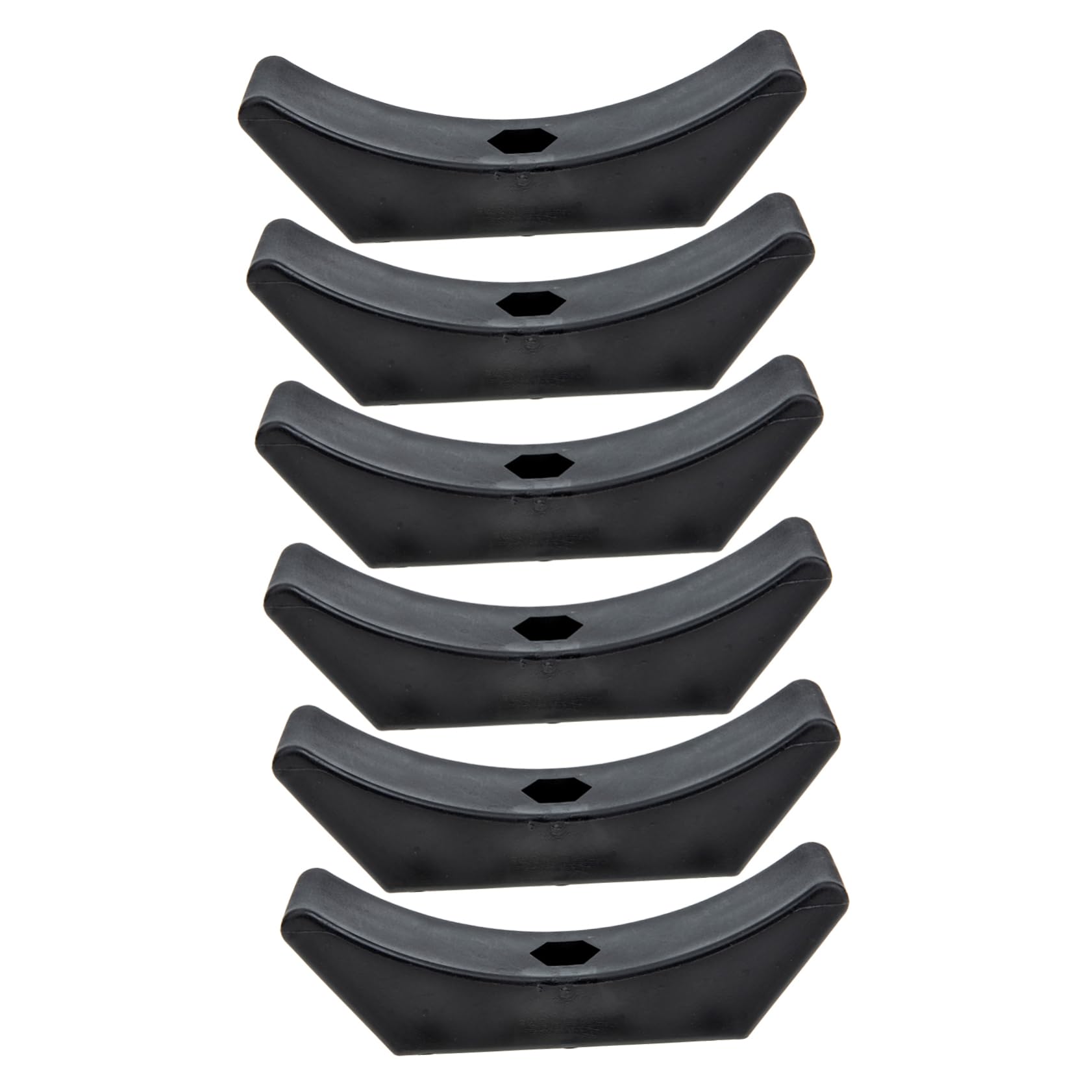 VICASKY 6Pcs Dumbbell Saddle Rack Replacement Dumbbell Holder for Weight Lifting Durable Engineering Dumbbell Cradle for Home