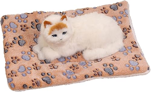 Vista 8 de Manta acogedora para gatos para ansiedad y estrés, manta calmante