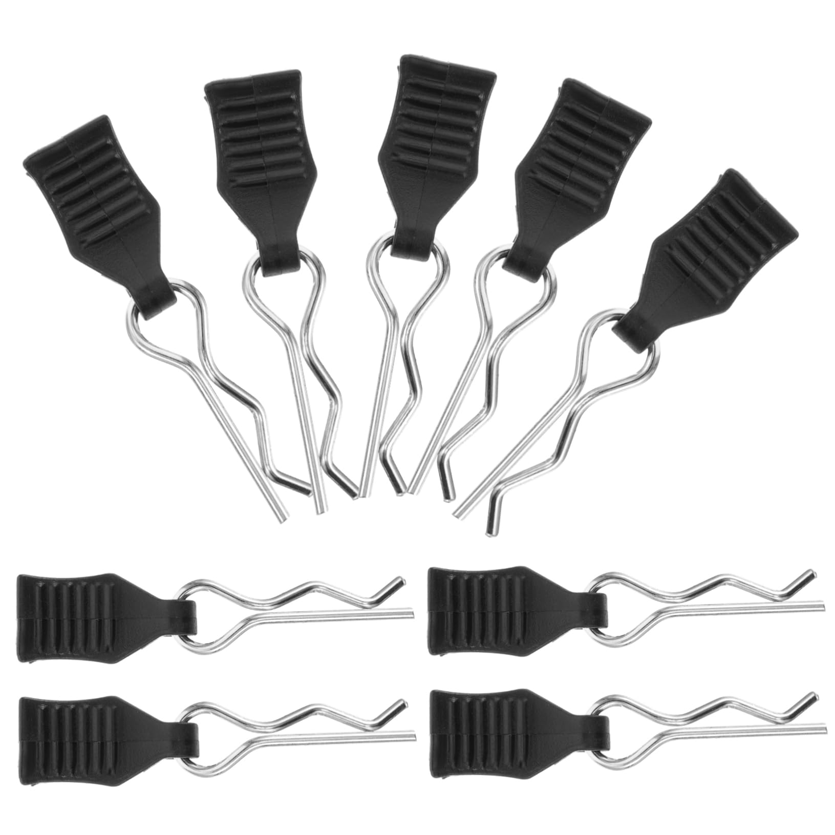 Toddmomy Auto Parts 20pcs Car Body Clips R-Type Pins Secure Fastening Universal Fitment