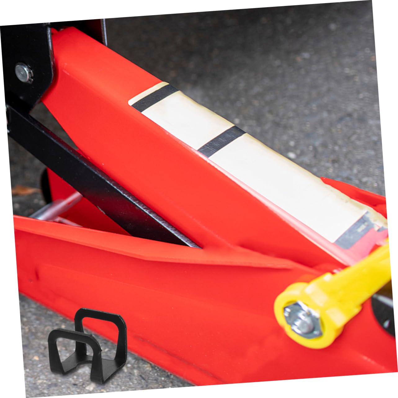 ARTIBETTER Jack Oil Pump Clip Replacement 4pcs Steel Construction Jack Clamp for Auto Parts