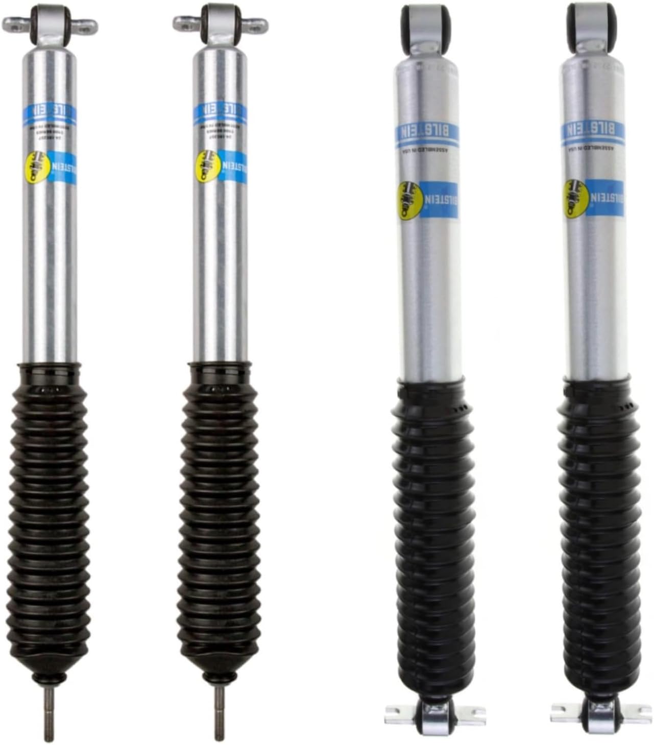 5100 Series Set of Front & Rear Monotube Shocks fits 1997 2006 Jeep Wrangler with 3" Lift | TrendsAuto Decal | 24-185257 24-185264