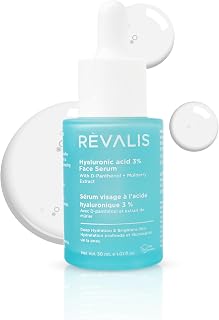 RÈVALIS Hyaluronic acid 3% Face Serum With D-Panthenol + Mulberry Extract, 30 mL I Deep Hydration & Brightens Skin I For A... Price In India