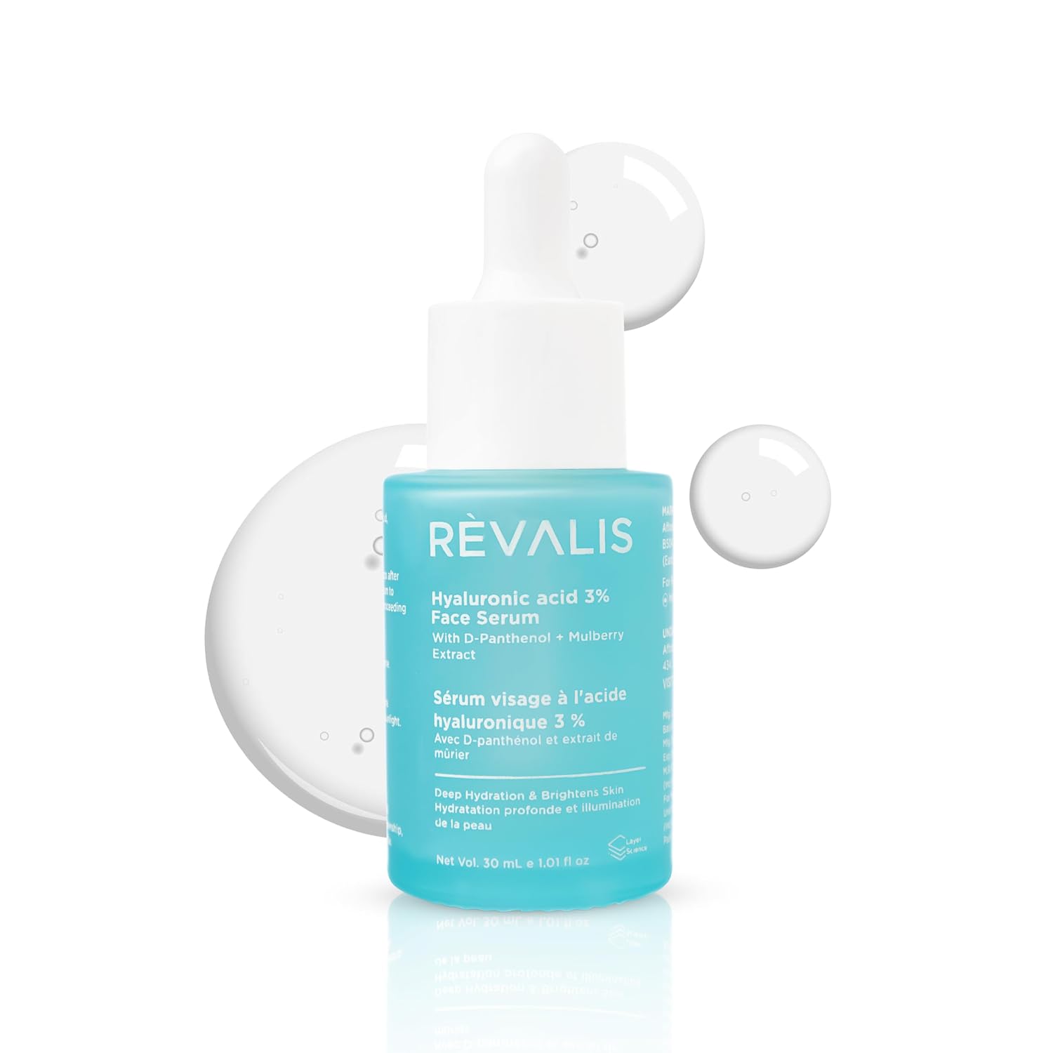RÈVALIS Hyaluronic acid 3% Face Serum With D-Panthenol + Mulberry Extract, 30 mL I Deep Hydration & Brightens Skin I For A... - Review, Price and Buying Guide