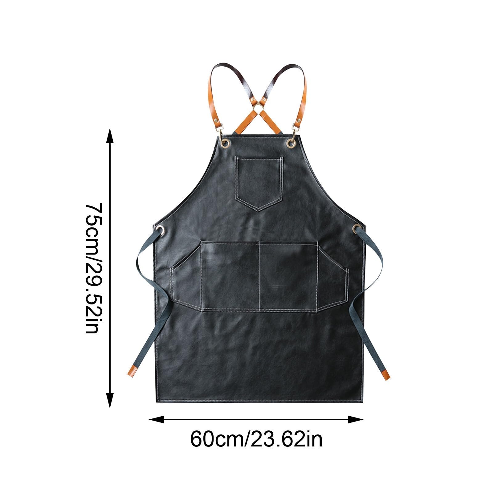 Delantal impermeable de lona algodón grueso, 2 uds., tienda Catering, cocina, hogar, jardinería, delantal cintura comercial Para Hogar
