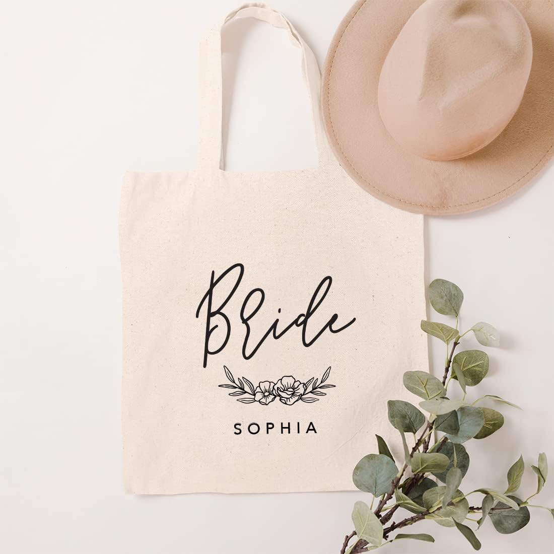 Andaz Press Bridal Party Canvas Tote Bags For Bridal Parties Favors