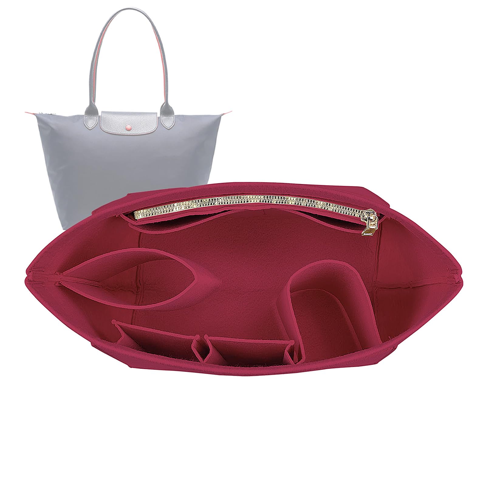 Amazon.com: Lckaey Purse Organizer Insert for Longchamp Le Pliage