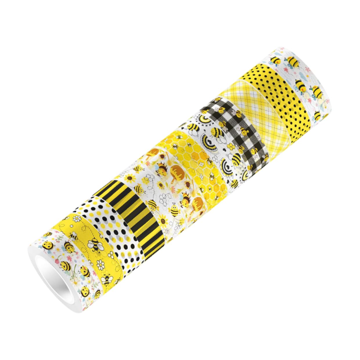 Tofficu 48rollen Washi Tape Set Mit Bienenmuster Dekoratives Klebeband Für Diy-projekte Scrapbooking Journals Und Bastelarbeiten Einfach Abreißbar Kein Kleberückstand Vielseitig
