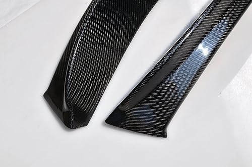 Miniatura 5 de Alerón de labio delantero de fibra de carbono, 2 unidades, compatible con BMW Z4 E89 2009-2016