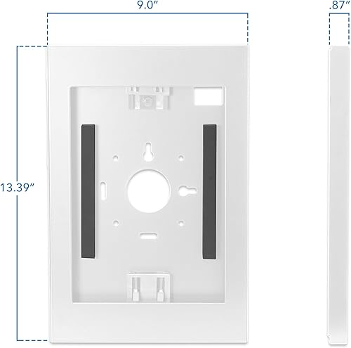Miniatura 8 de Mount-It! Soporte de pared antirrobo para tableta compatible con iPad 10, 9, 8, iPad Pro 11, 10.5, iPad Air 10.5, quiosco de bloqueo para iPad,