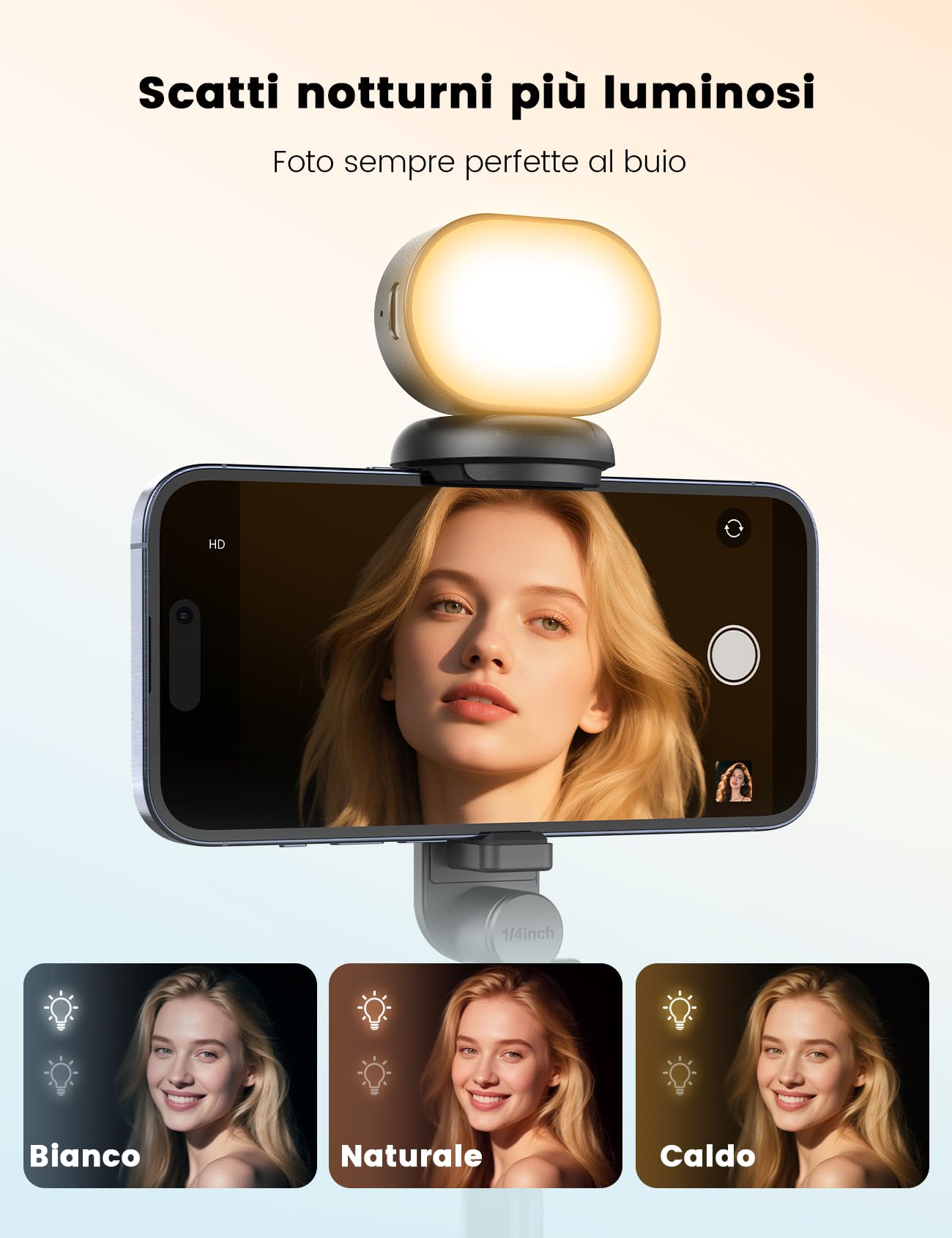 ANXRE Treppiede Smartphone Con Luce, NT99 172cm Bastone Selfie Kit Per Foto E Video Per Cellulari, Supporto Cellulare Cavalletto Telefono Con Control Remoto Compatibile Con Phone/Gopro/Telecamera