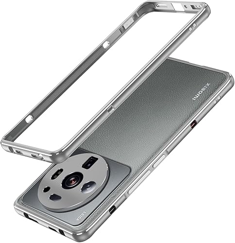 Miniatura 10 de Funda de metal de doble color compatible con Xiaomi Mi 12S Ultra, marco de parachoques de aleación de aluminio de lujo premium a prueba de golpes