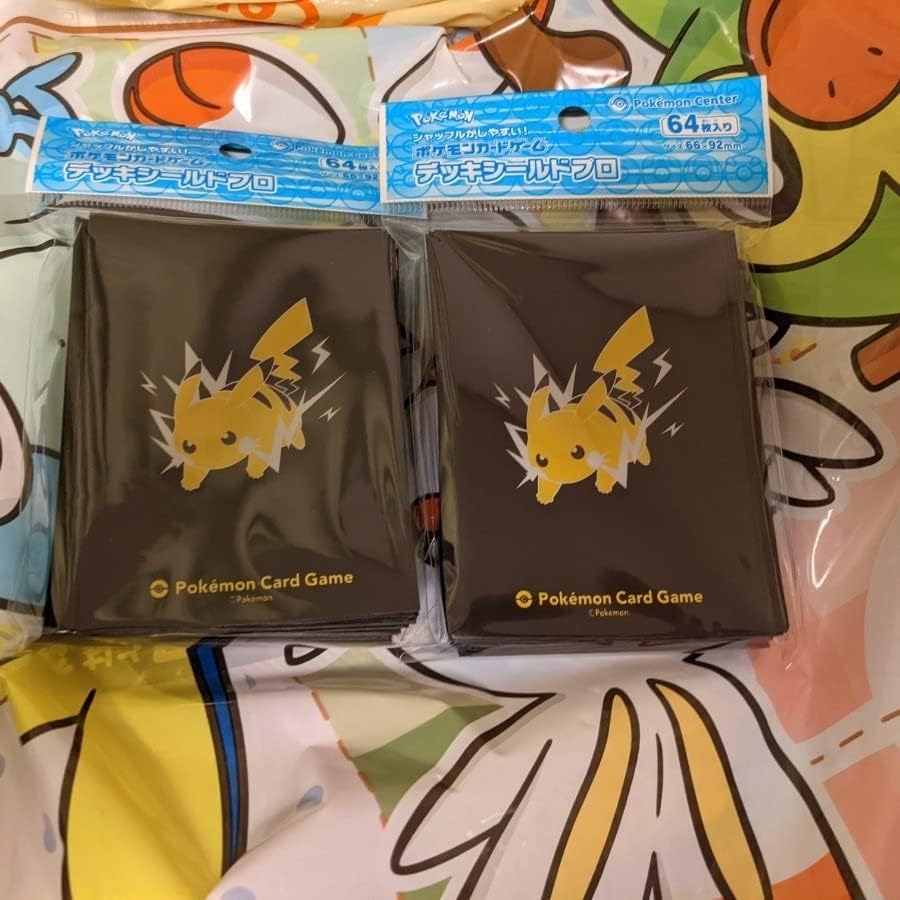 値頃 ポケモンカードゲーム スリーブ ピカチュウ 2 プロ デッキシールド スリーブ Klp Com Sg