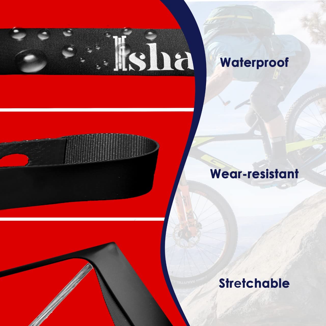 Mountain Bike Tubeless Ready Rim Tape Rim Tape Changing Tubeless