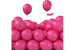 PartyWoo Hot Pink 5 Inch Balloons for Women