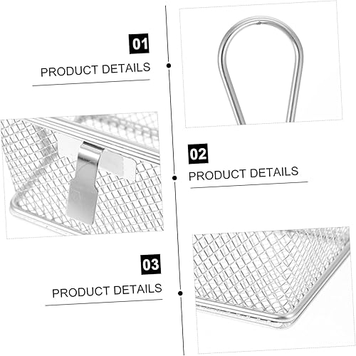 Miniatura 8 de Colador separador de olla caliente de acero inoxidable con gancho de malla colador de red para cocinar olla caliente, fácil de limpiar para uso en