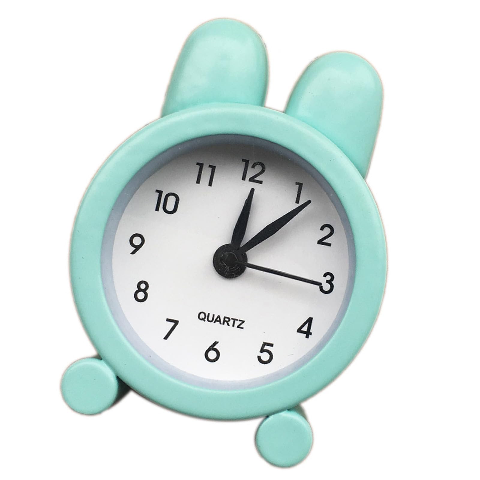 Snorvixre Desktop Alarm Clock Bedsides Quiet Desk for Travel Bunnys
