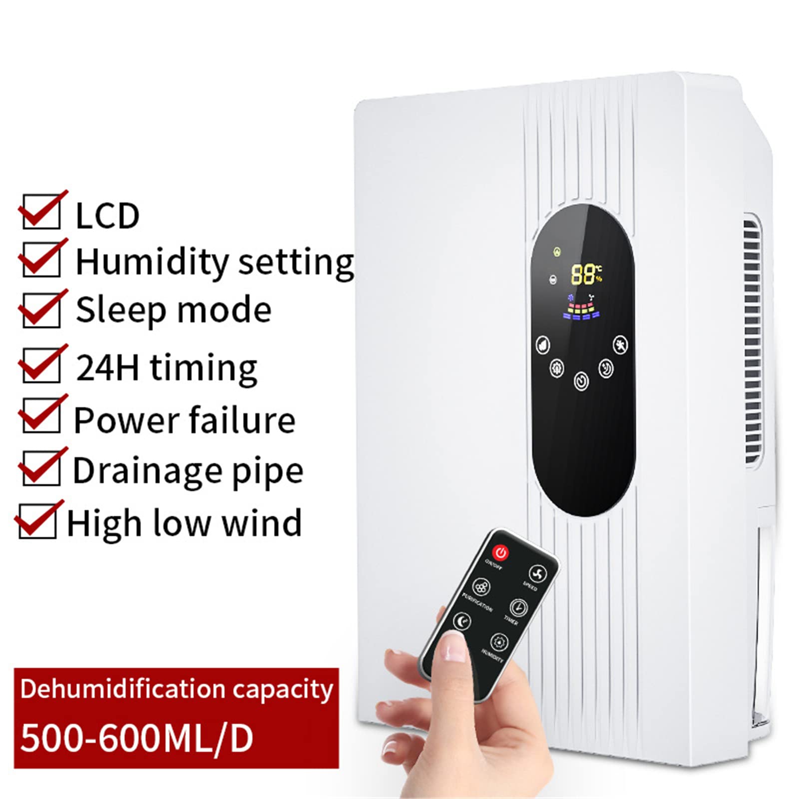 Déshumidificateur résidentiel avec tuyau d'évacuation, modes jour et sommeil, arrêt automatique, éclairage LED, idéal pour les chambres, les salles de bain, les VR et les sous-sols | Best Buy Canada Déshumidificateur résidentiel avec tuyau d'évacuation, modes jour et sommeil, arrêt automatique, éclairage LED, idéal pour les chambres, les salles de bain, les VR et les sous-sols | Best Buy Canada