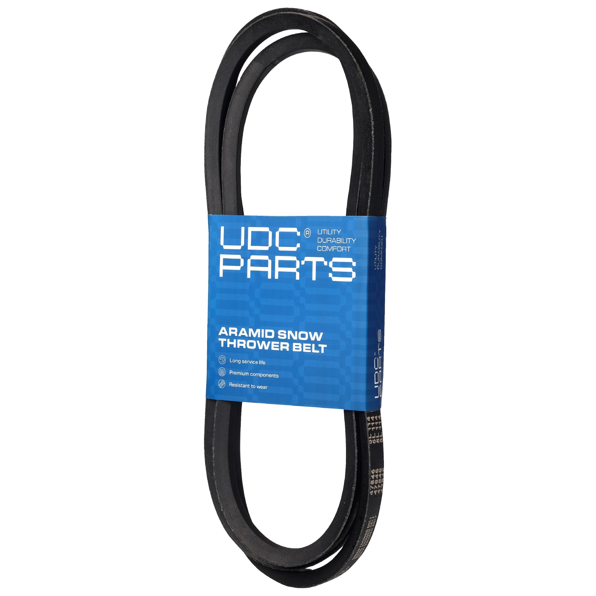 UDC Parts Snow Blower Auger Belt 47846 / Aramid Cord / 114.00 inches/for Craftsman 48624837 48624838 Snow Thrower
