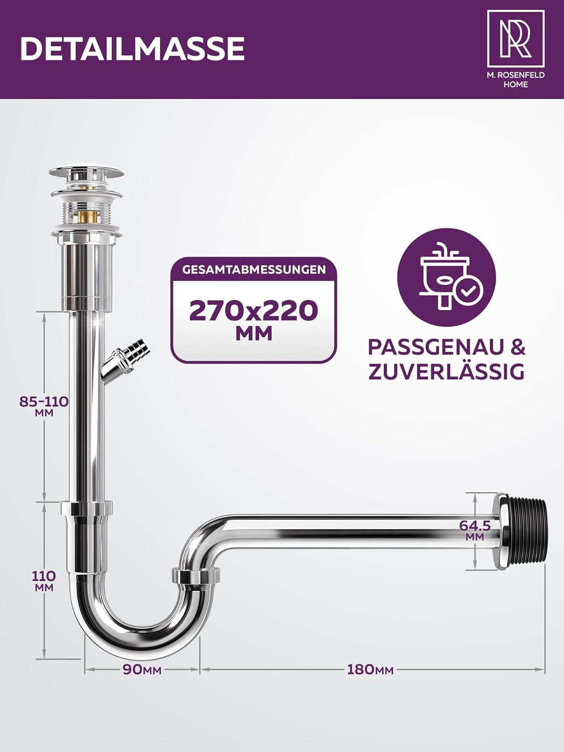 Detalii și componente sifon