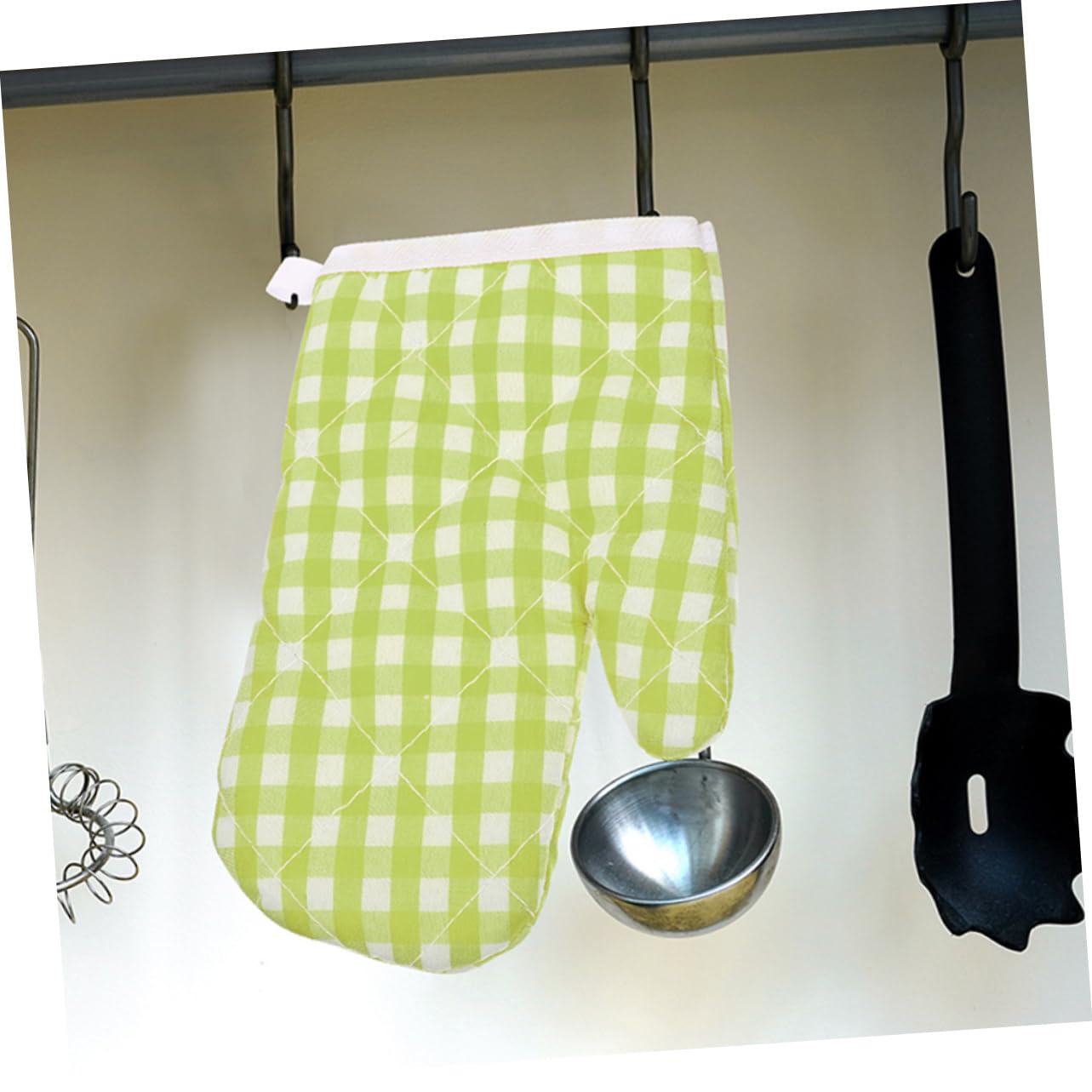 Maniques Résistantes la Chaleur Lot de 2 Protection des Mains en Polyester pour Cuisine et Micro-Ondes Lors la Cuisson Jardin
