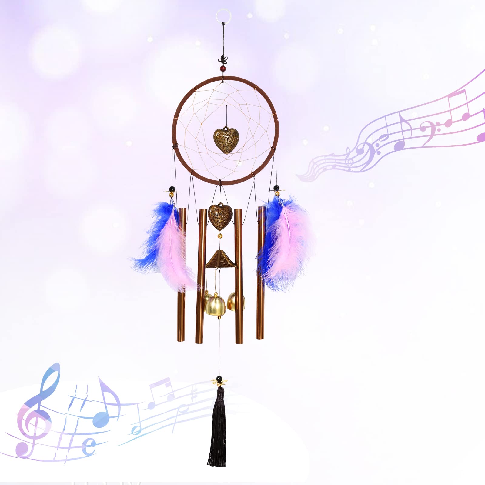 Campanas De Viento Para Sala De Estar, Ganchos Colgantes De Tono