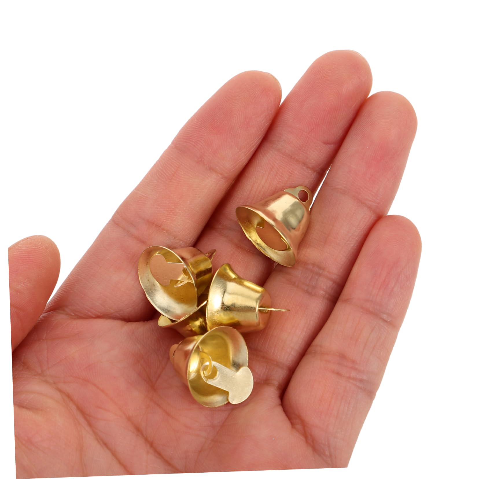 Amazon.co.jp: Operitacx 120個 ジングルベル ゴールド 小さな