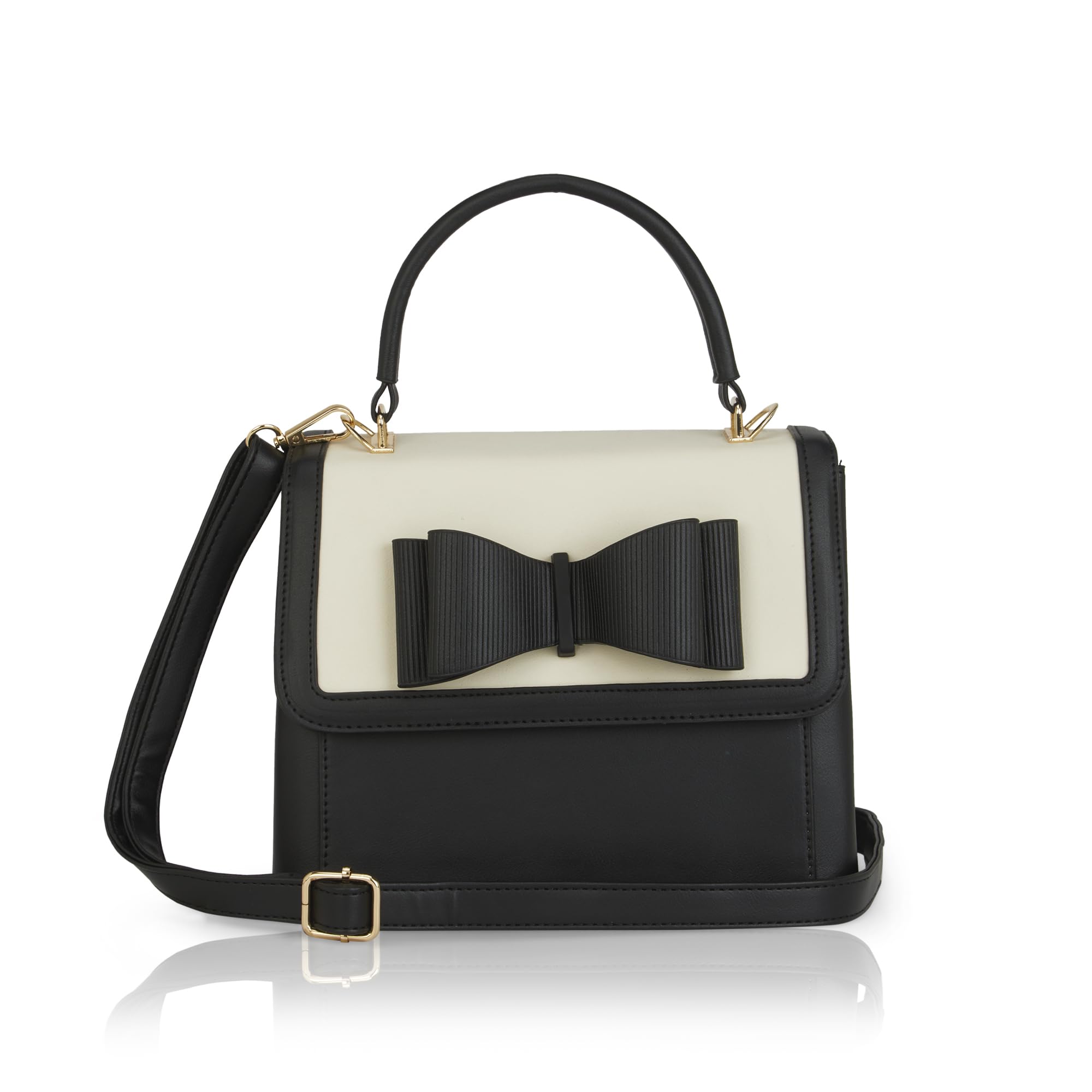 Women's LS Elgin Flap Satchel Handbag for Women | Satchel Bag for Work | Ladies purse | Stylish Shoulder Bag | Gift For Women-image-47