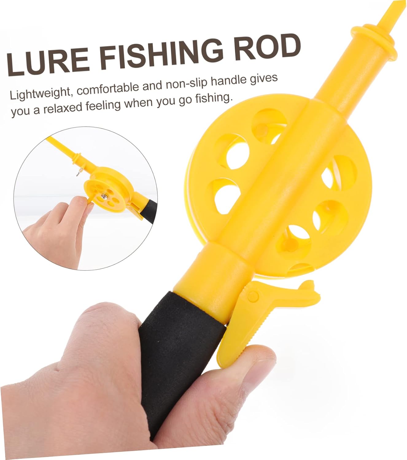 Winter Ice Fishing Rod Lightweight Boys and Girls Fishing Pole Supplies Bait Tool