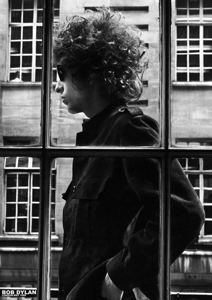 Poster Bob Dylan- London May 1966 - 58 x 84 cm