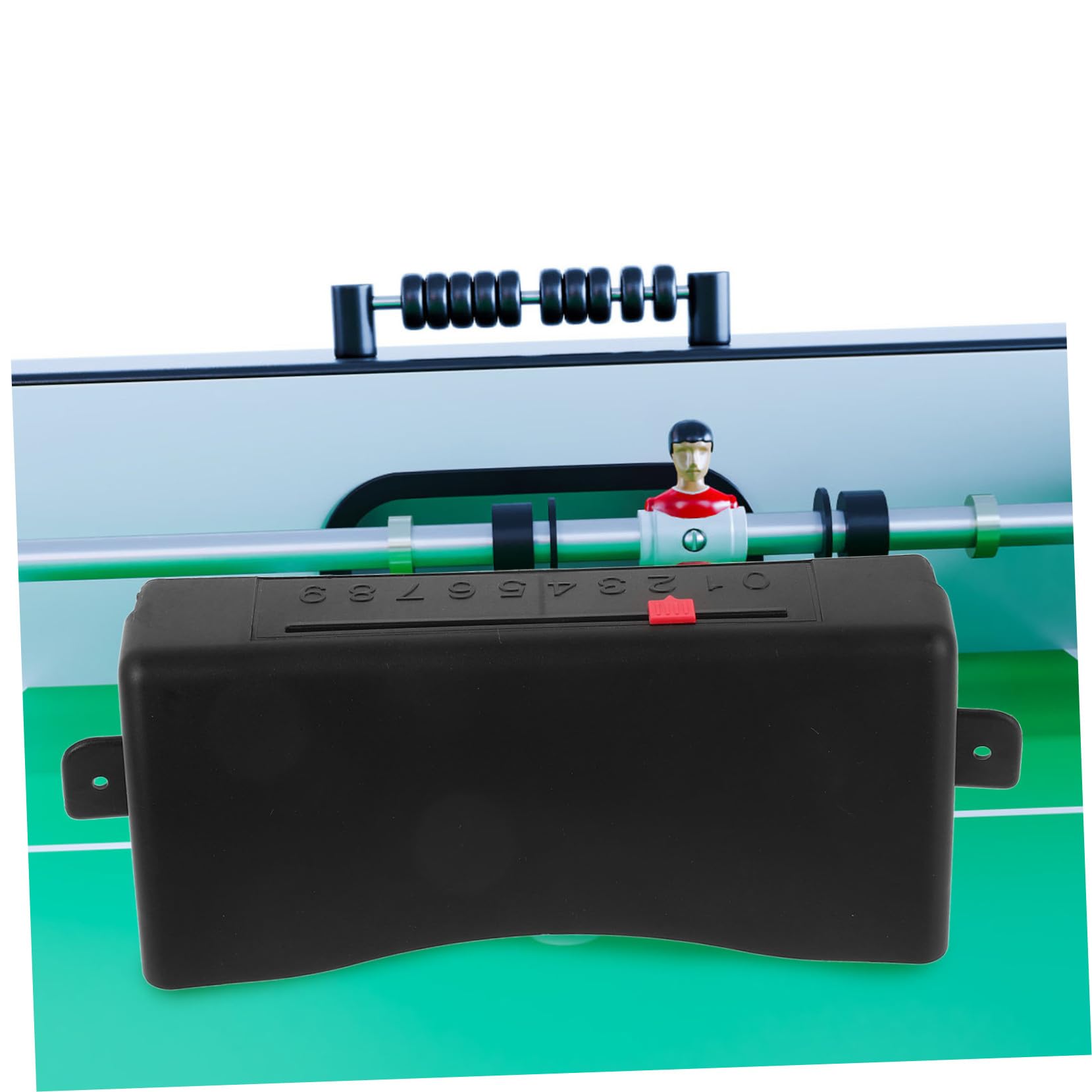 BESTonZON Boîte de Rangement pour Ballons de Football de Table en Plastique, Facile à Nettoyer, Résistante aux Jeux Compétitifs, Accessoire pour Baby-Foot