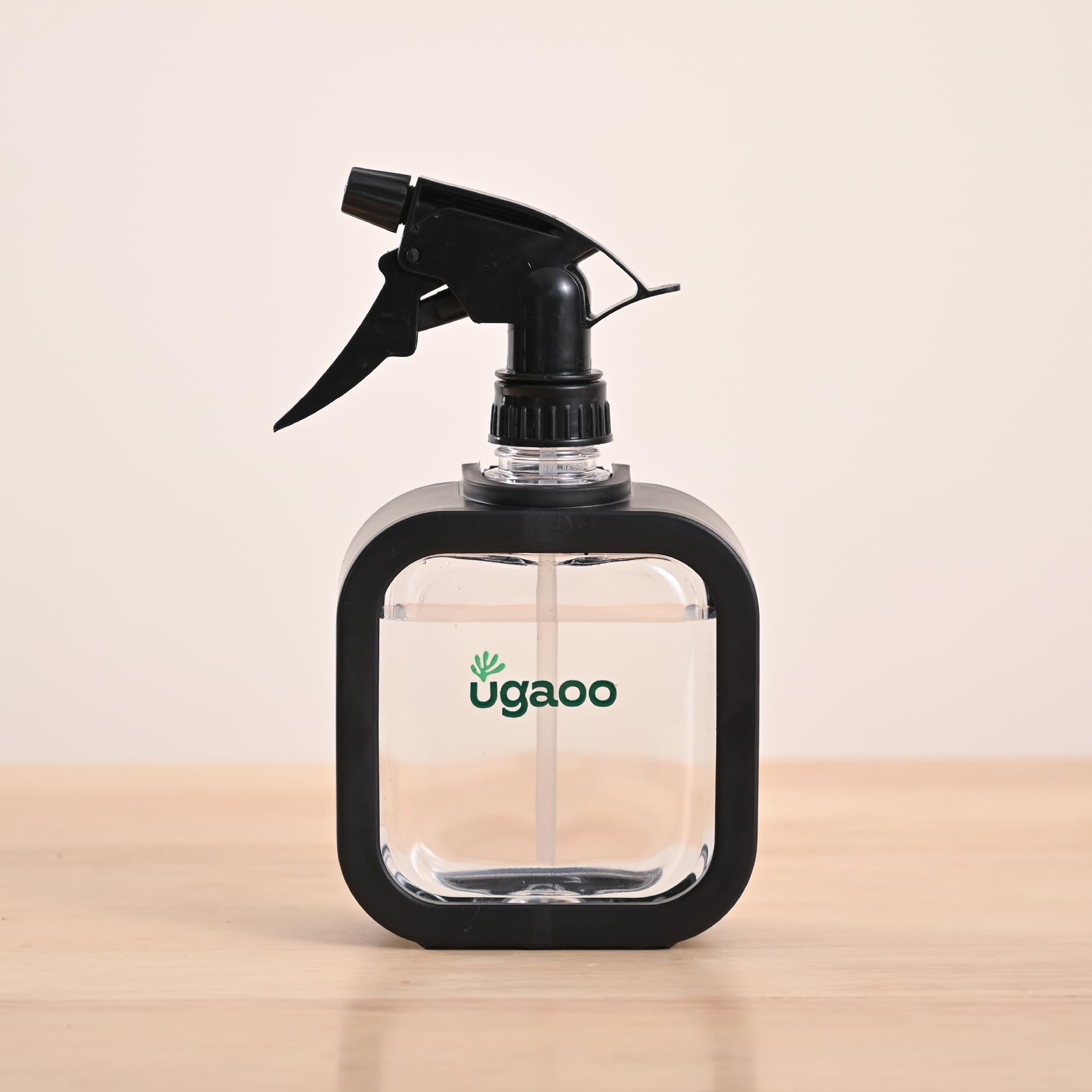 UGAOO Mistio water spray bottle for plants (350 ml) Black | Aesthetic & Handy Spray bottles for plants | Multifunctional Watering Sprayer for Gardening, Personal Care & Hair Salons