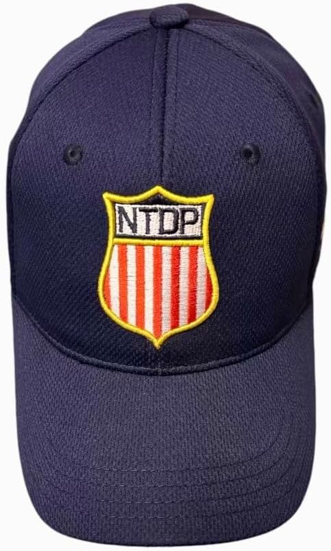 US Hockey NTDP Shield Logo Navy Hat Cap | Premium Quality, Comfort & Style | Cotton | Fan Gear Limited Edition | Officially Licensed Apparel