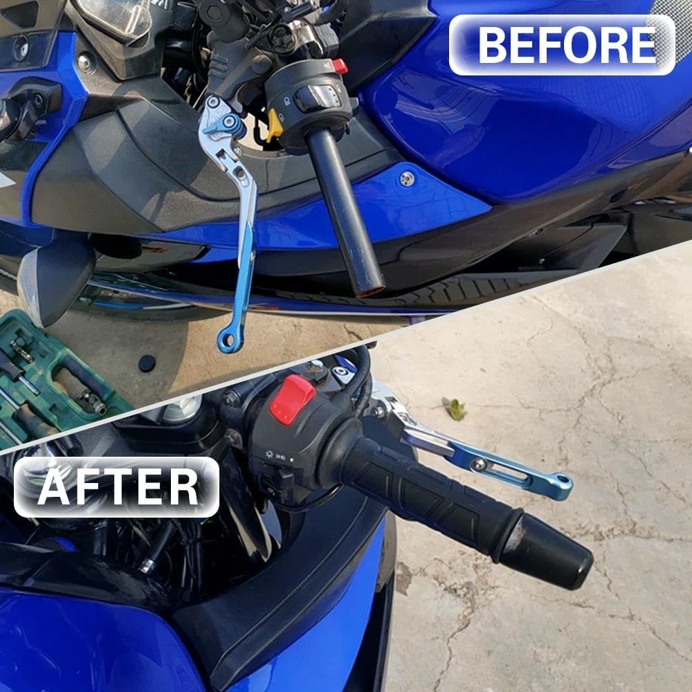 Per CB1100 CB400F CB400 SF VTEC CB190 CB190R CB125F CB1300 12V Hot Grips Moto Manubrio A Impugnatura Riscaldata Scaldamani Impugnatura manubrio moto