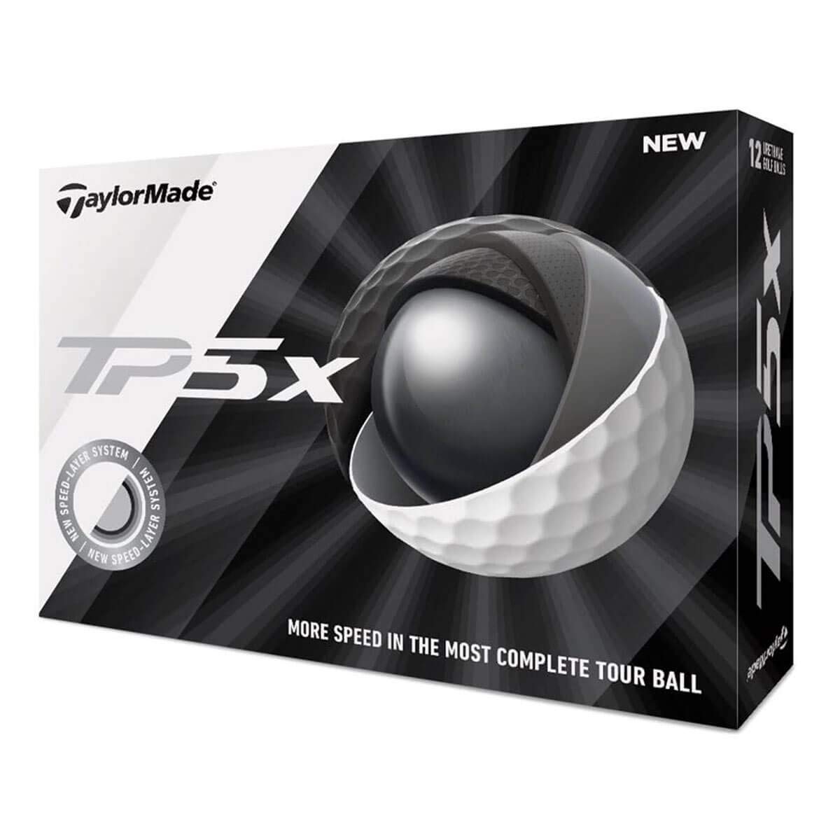 Amazon.co.jp: TaylorMade TP5Xダースゴルフボール 白 2019 1ダース(12 