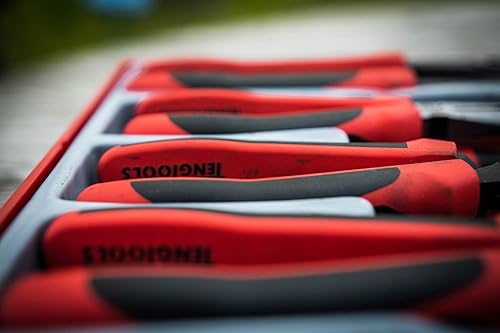 Miniatura 4 de Teng Tools Juego de alicates de 8 piezas Bandeja de herramientas (cortadores laterales, Linesman, nariz larga, bomba de agua) - TTD441-T, plata