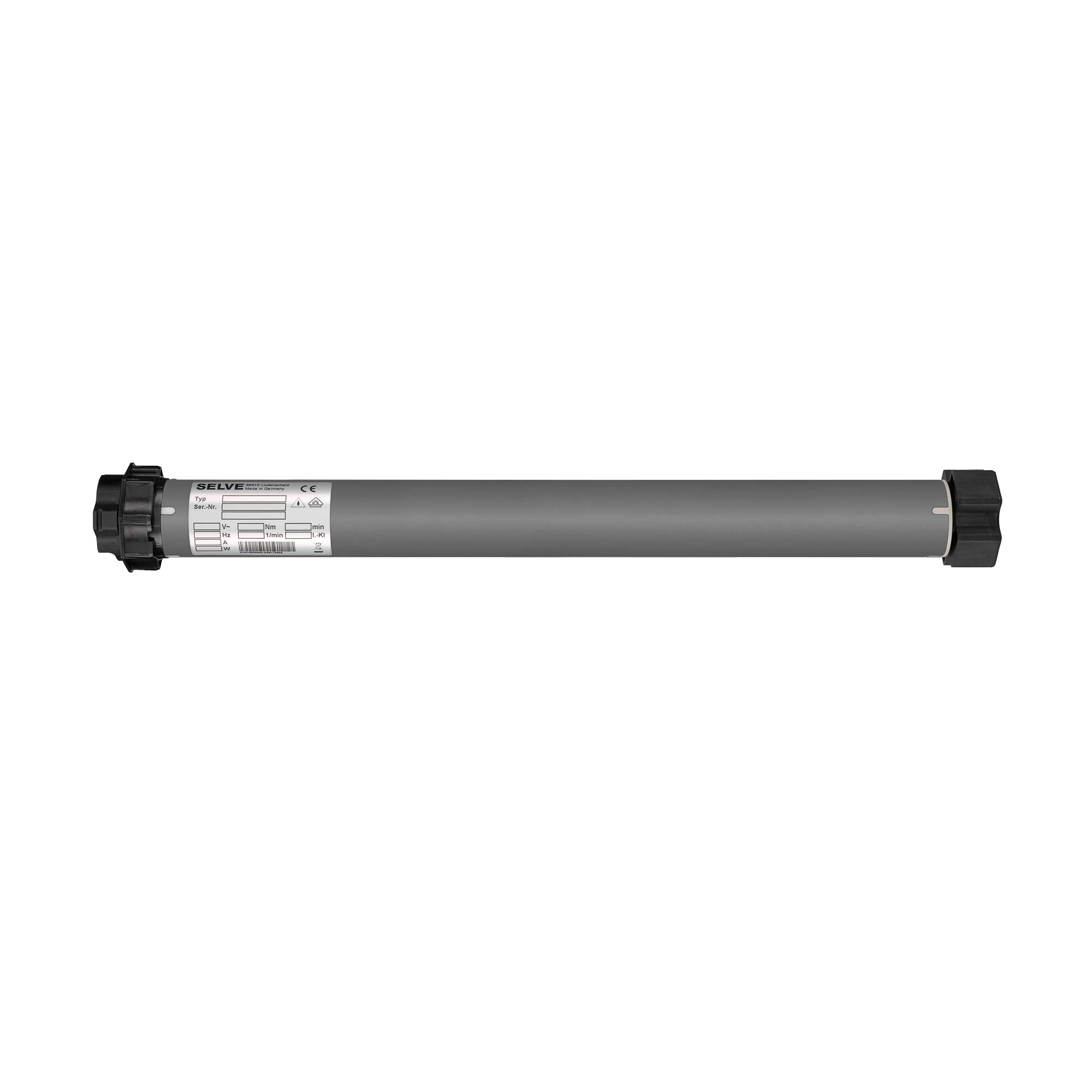 SELVE SE Pro 2/15 Ø45 Rollladenmotor für Welle SW 60, 17 U/min, inkl. SW 60 Wellenadapter, inkl. 2,5 m Kabel