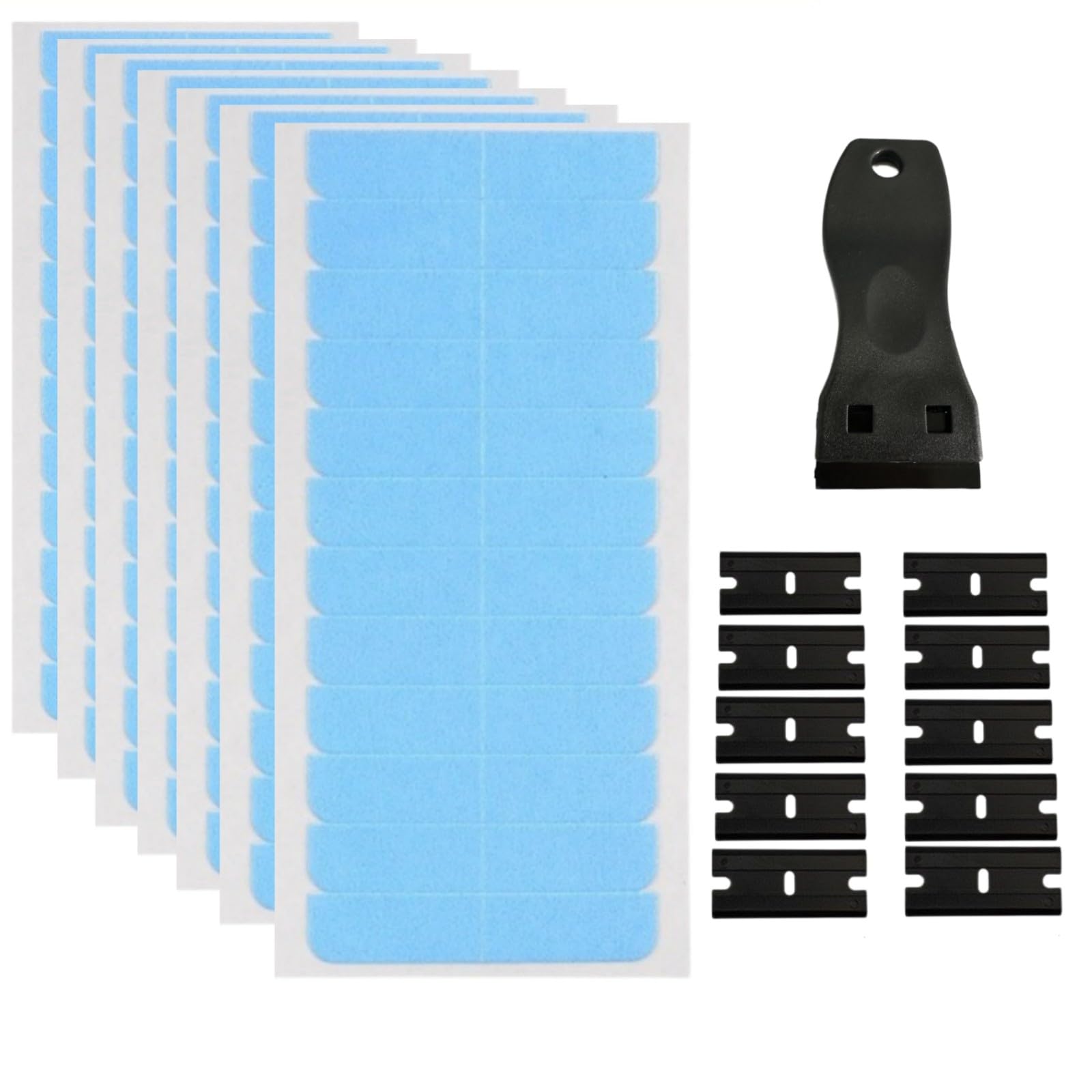 120 Pieces Hair Extension Tape Tabs Double Sided Replacement Extensions Wigs Tapes Replacement Tapes Adhesive 4cm x0.8cm