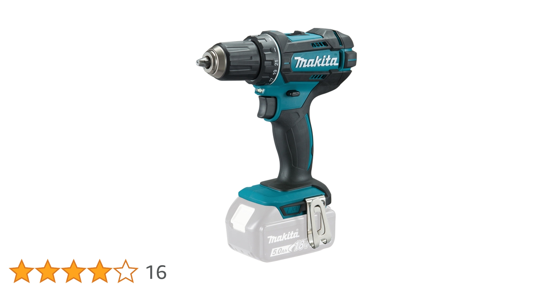 Amazon | Makita DDF482Z 18 V Li-ion LXT Drill Driver, No