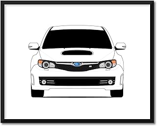 CUSTOMIZABLE COLOR: Sub Tecnica International Rally Car G3 (2008-2010) Inspired Poster Print Wall Art Decor Handmade ge gh gr gv (Unframed)