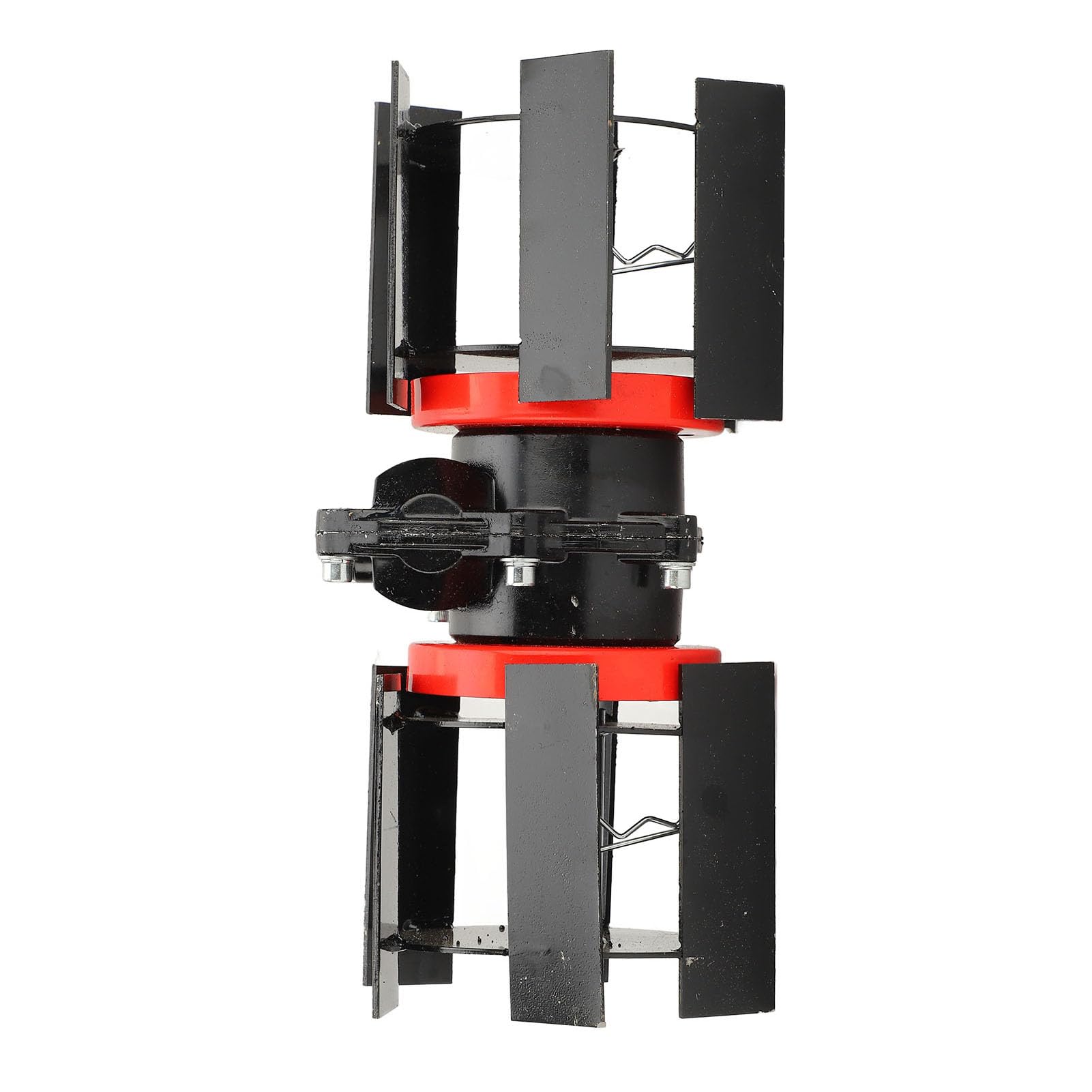 14 Cm 9 Rueda de Desmalezado de Dientes, Accesorio de Cortacésped Universal de Cuchilla Recta con Diámetro Interno de Tubo de 26 Mm para Aflojar la Zanja Profunda