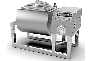 Hakka Meat Tumbler, Vacuum Curing Machine, Rapid Marination Process, 36lb/18 liters