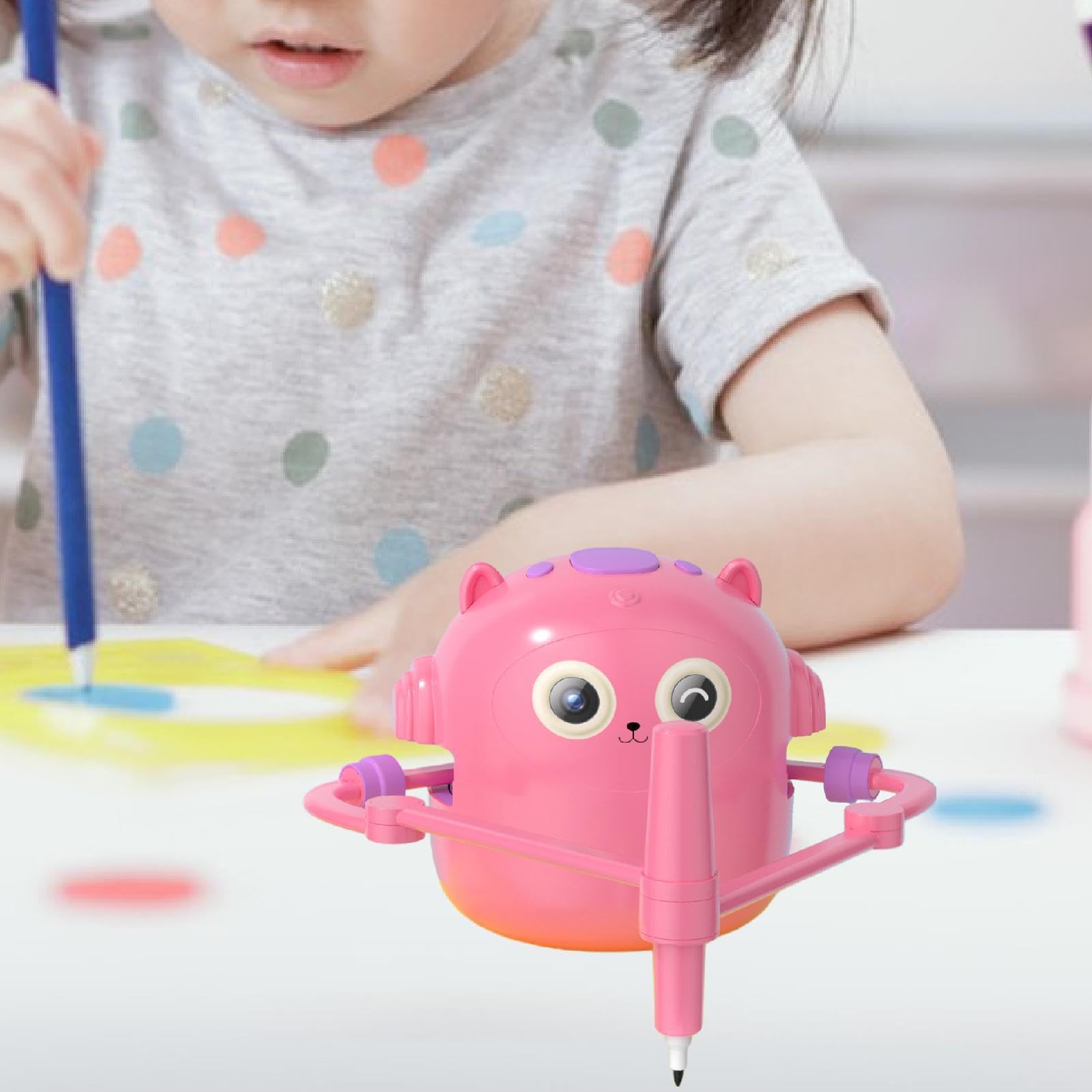 Juego de Dibujo de Robots para Niños: Coordinación de Manos con 100 Tarjetas.