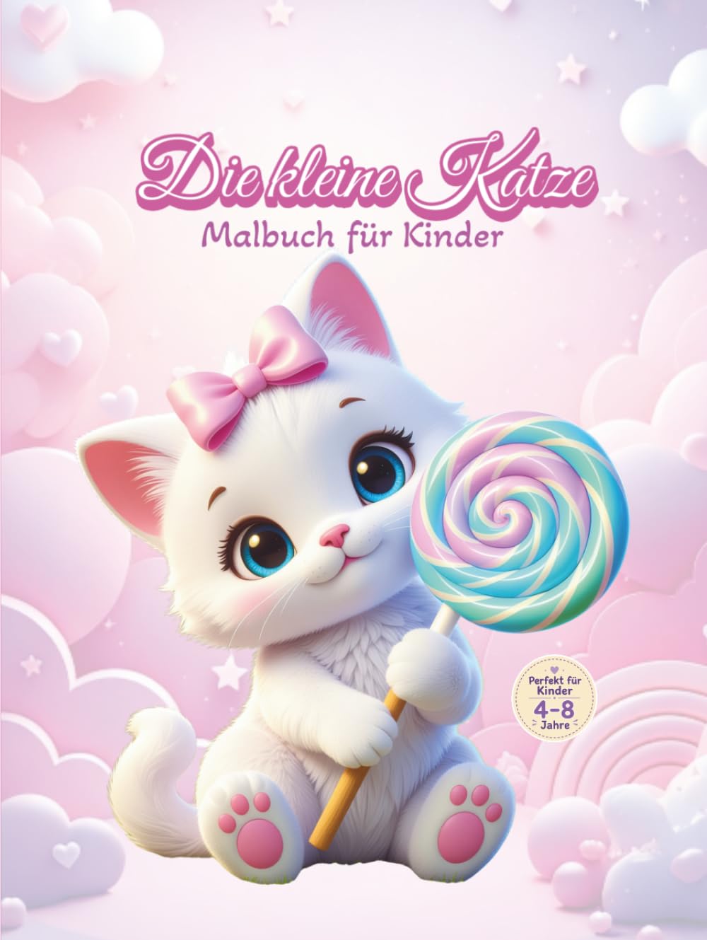 Die kleine Katze: Malbuch für Kinder
