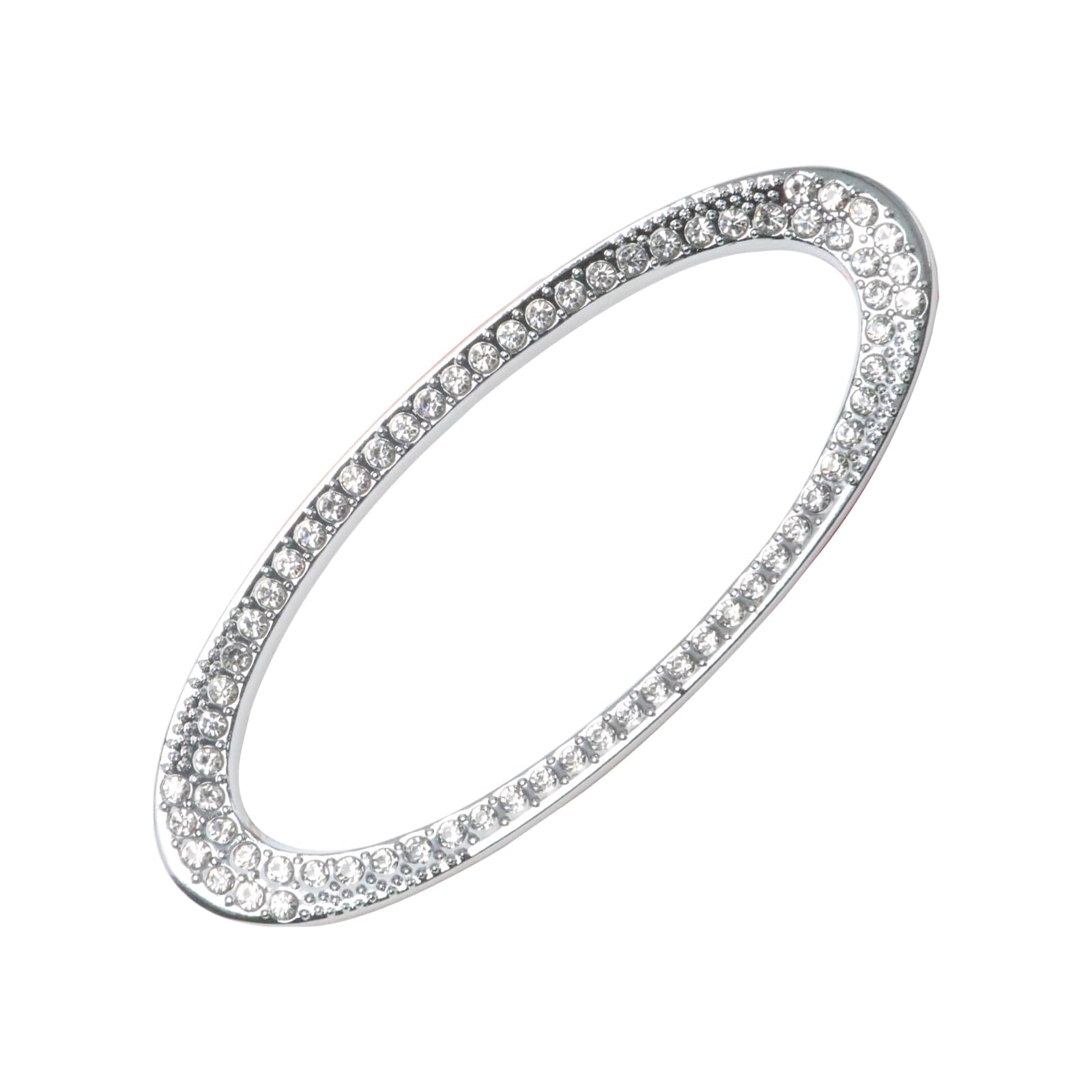 Bling Emblem Compatible with Ford, Crystal Diamond Car Accessories for Women Interior Emblem Decal Sticker Fit for Ford Focus Edge Escape Expedition Explorer Fusion