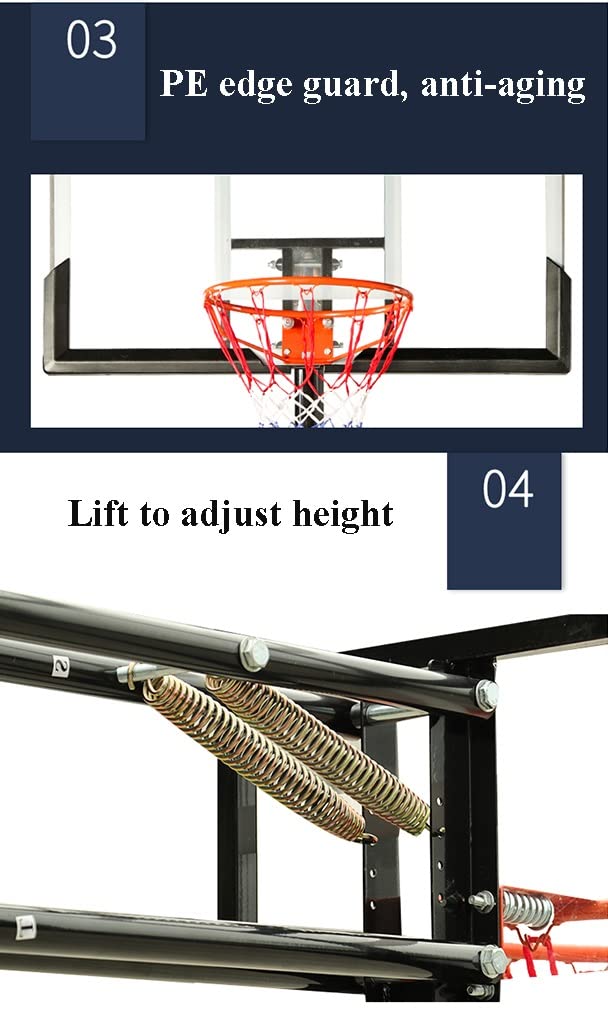 Amazon.co.jp: バスケットゴール 屋内屋外ポータブル バスケットボール