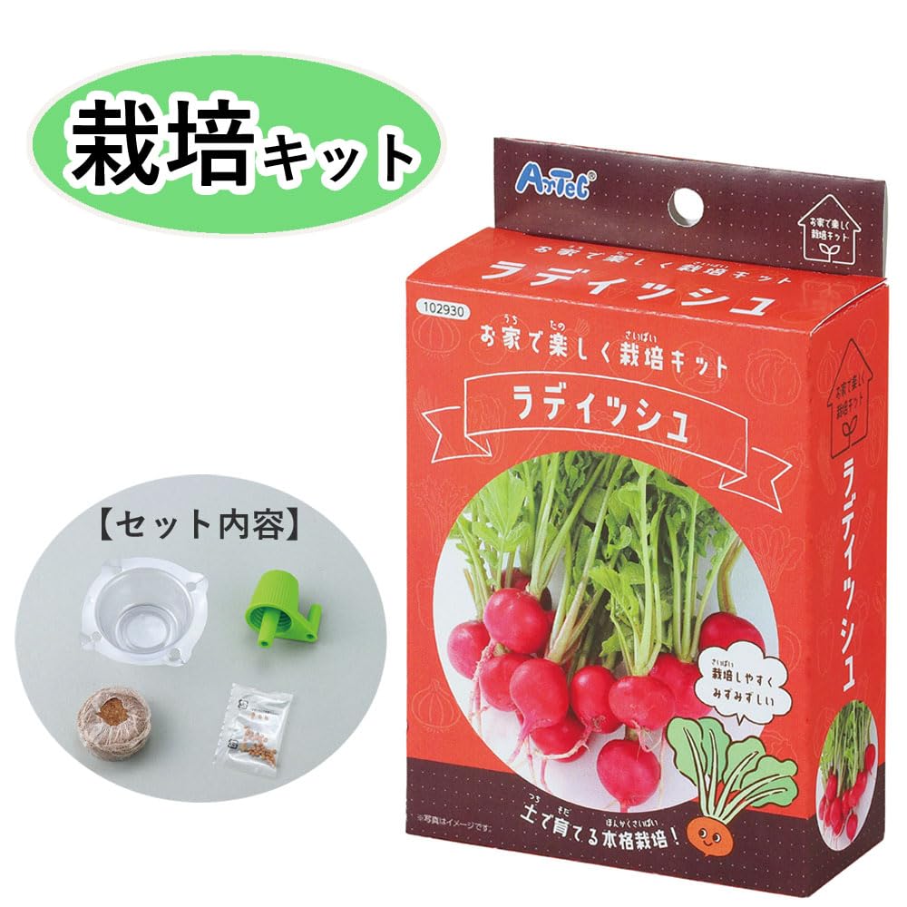 Amazon.co.jp: はじめての家庭菜園に ラディッシュ 栽培キット 春に