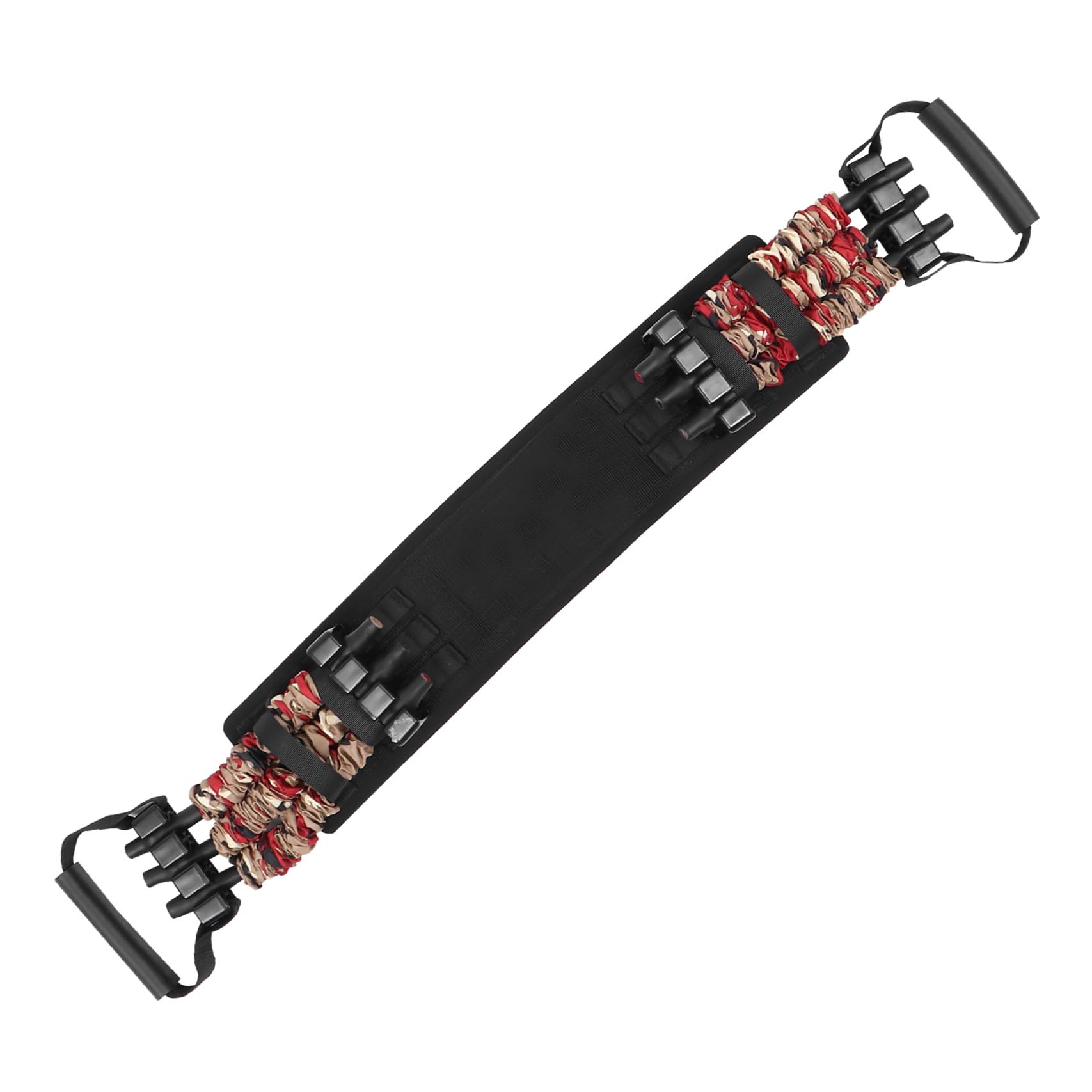 TOYANDONA Fascia Elastica di Resistenza per Allenamento Fitness, Espansore per Petto in Nailon Leggero Supporto Imbottito la Vita per Esercizi Muscolari