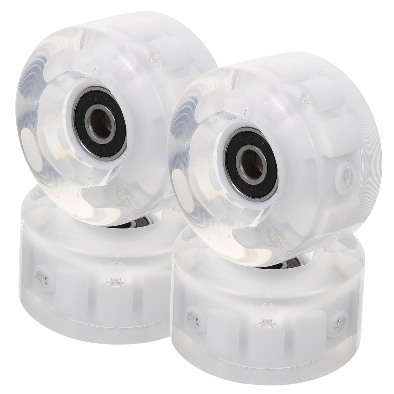 Ruedas Luminosas para Patines Pu, Juego de 1 Set para Patines